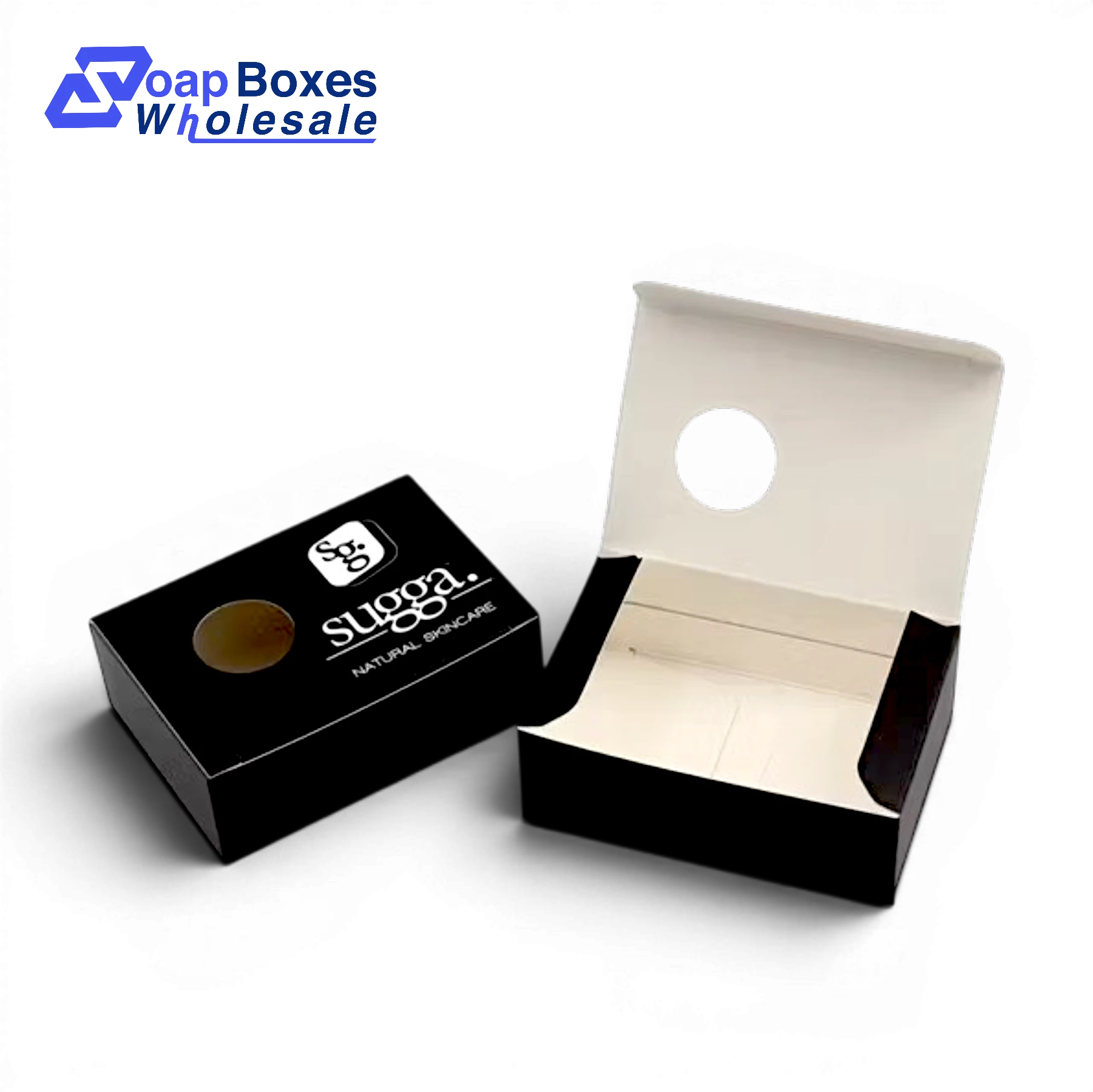 Black Flip Soap Box