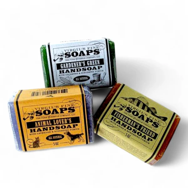 Custom Color Soap Bar Labels