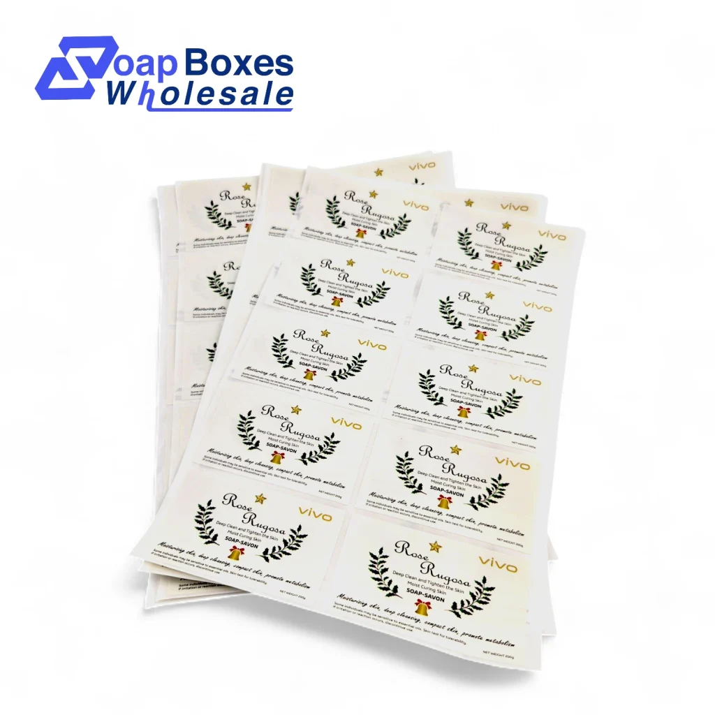 Custom Color Soap Bar Labels