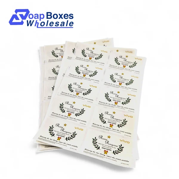 Custom Color Soap Bar Labels