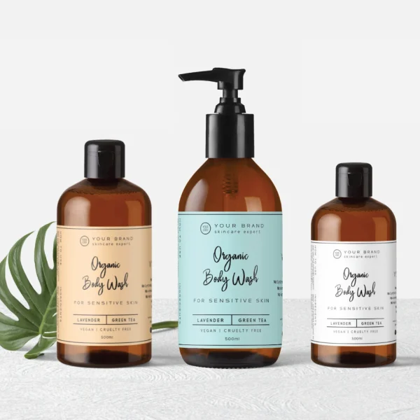 Custom Pump Dispenser Label