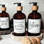 Custom Pump Dispenser Label