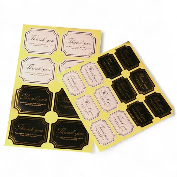 Die-Cut Soap Bar Labels