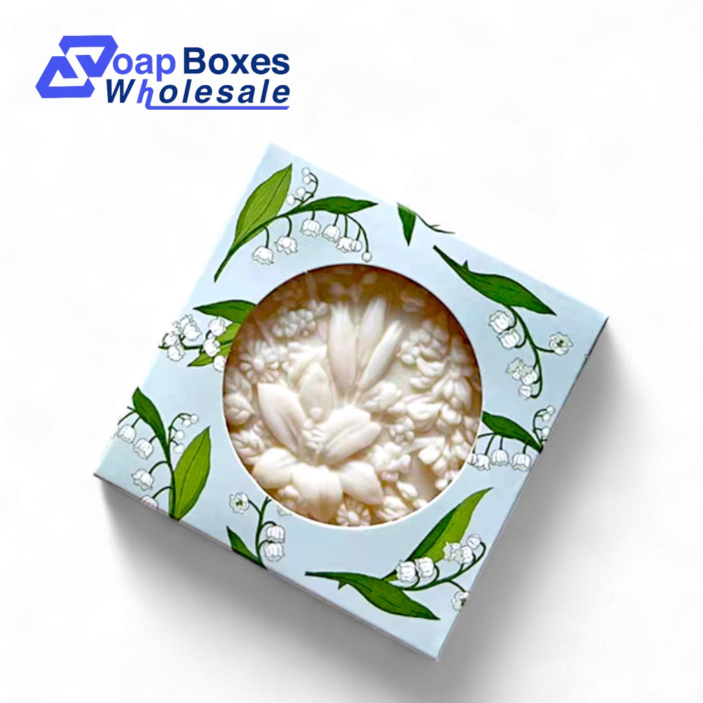 Die-Cut Floral Paperboard Box