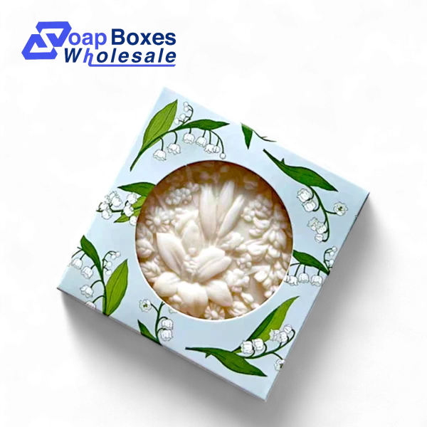 Die-Cut Floral Paperboard Box