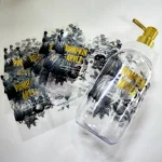 Transparent Soap Dispenser Labels