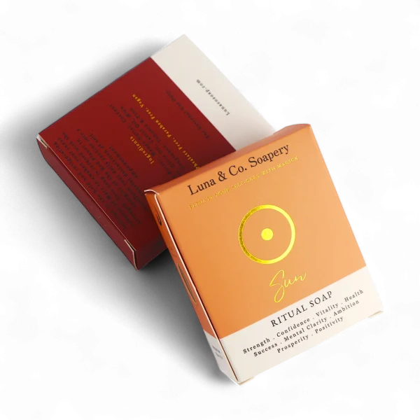 Foil Stamped Premium Soap Box