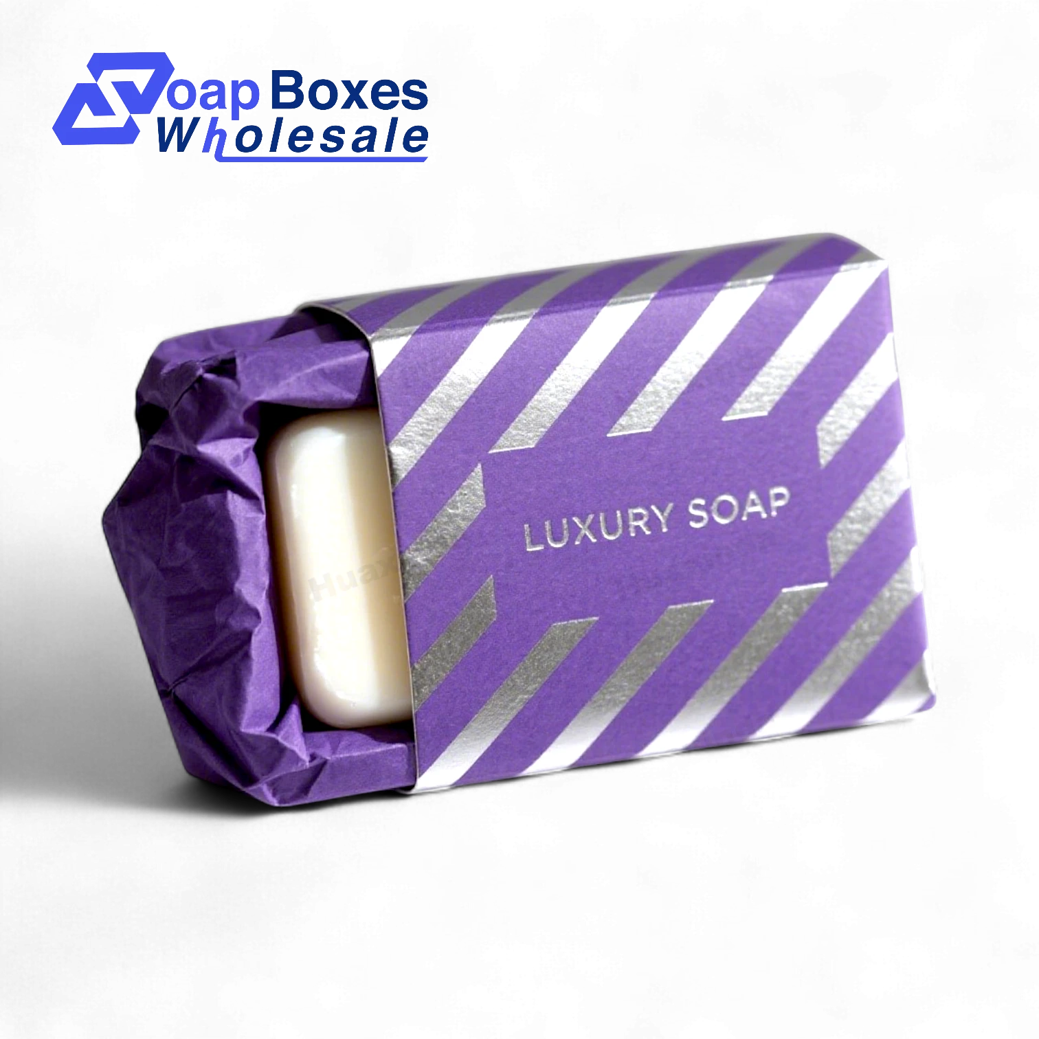 Foil stamped premium soap boxes