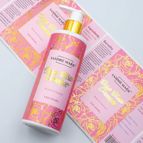 Foil Soap Dispenser Label