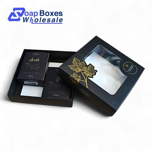 Gold Embossed Soap Gift Box