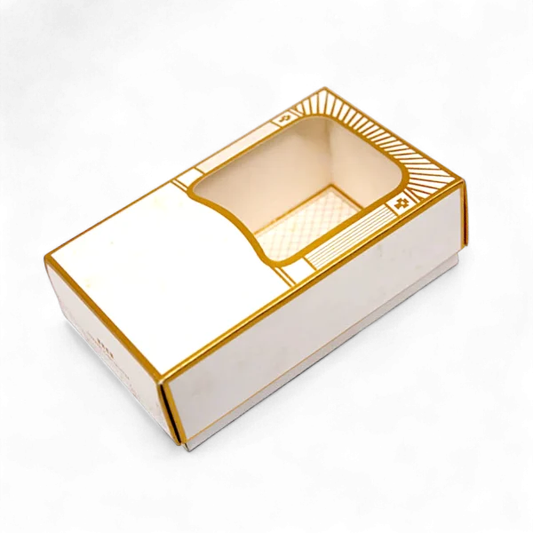 Gold Foil Accent Soap Box