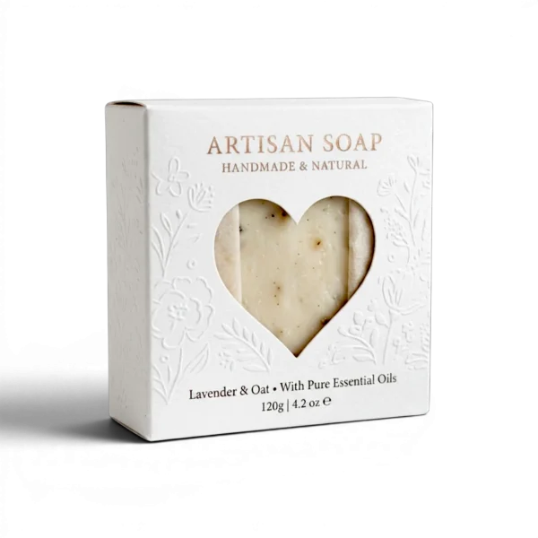 Heart Cut Soap Boxes