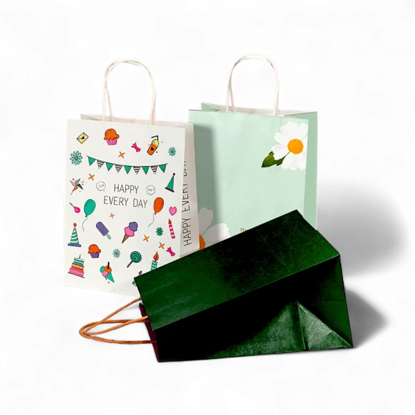 Kraft Handle Soap Paper Bag