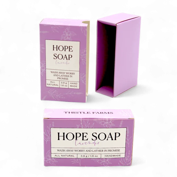 Lavender Spring Herbal Soap Box