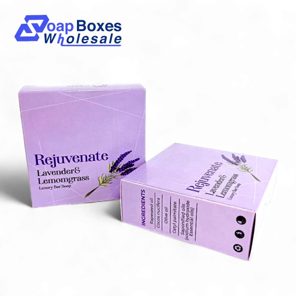 Lavender Spring Herbal Soap Box