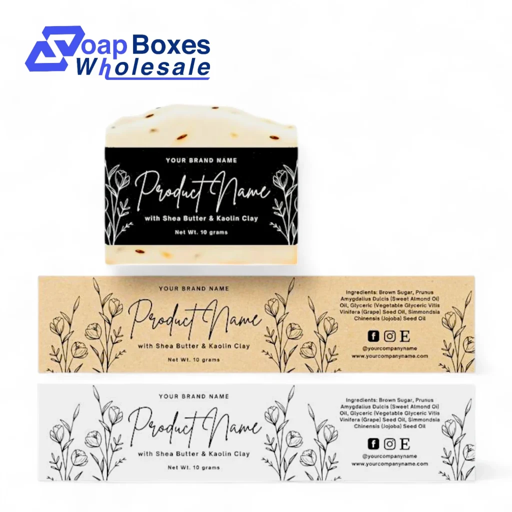 Logo Printed Soap Bar Labels
