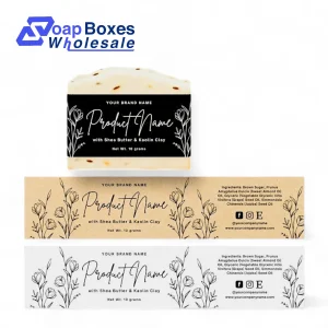 Logo Printed Soap Bar Labels