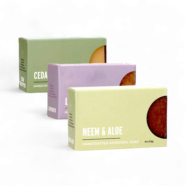 Neem Leaf Herbal Soap Box