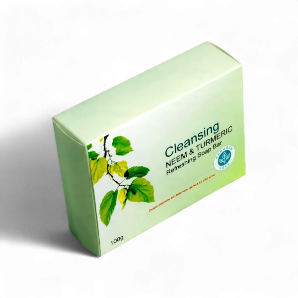 Neem Leaf Herbal Soap Box