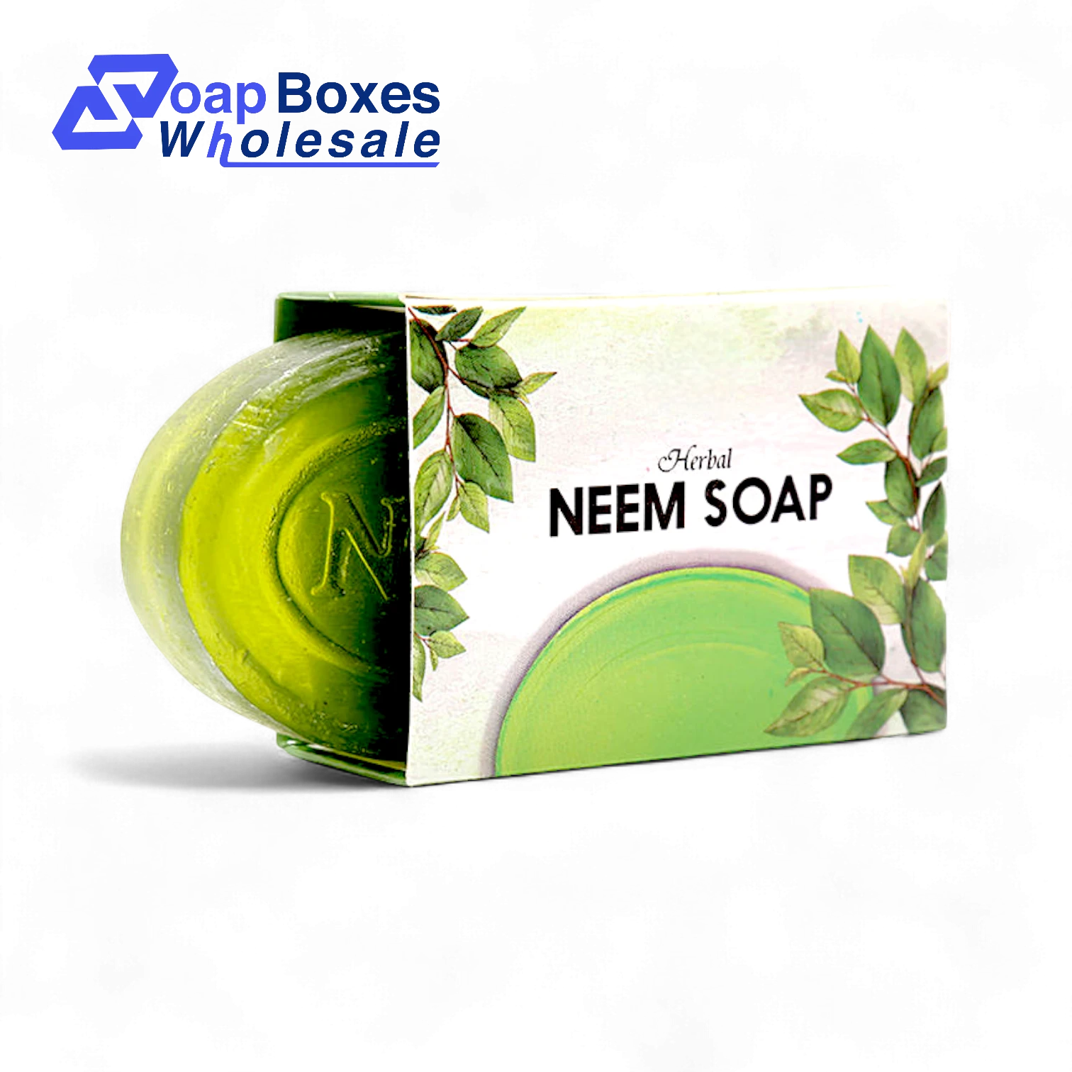 Neem Leaf Herbal Soap Box