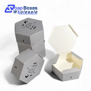Printed Hexagon Soap Box