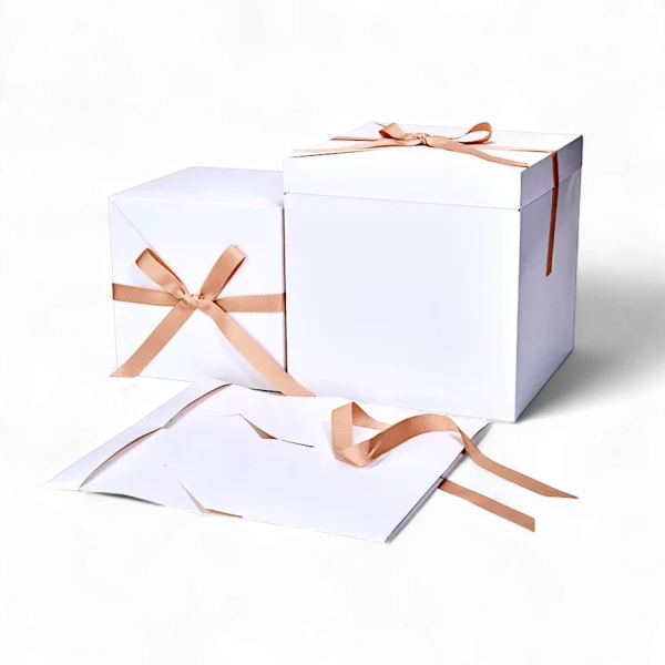 Ribbon Lock Tuck End Box