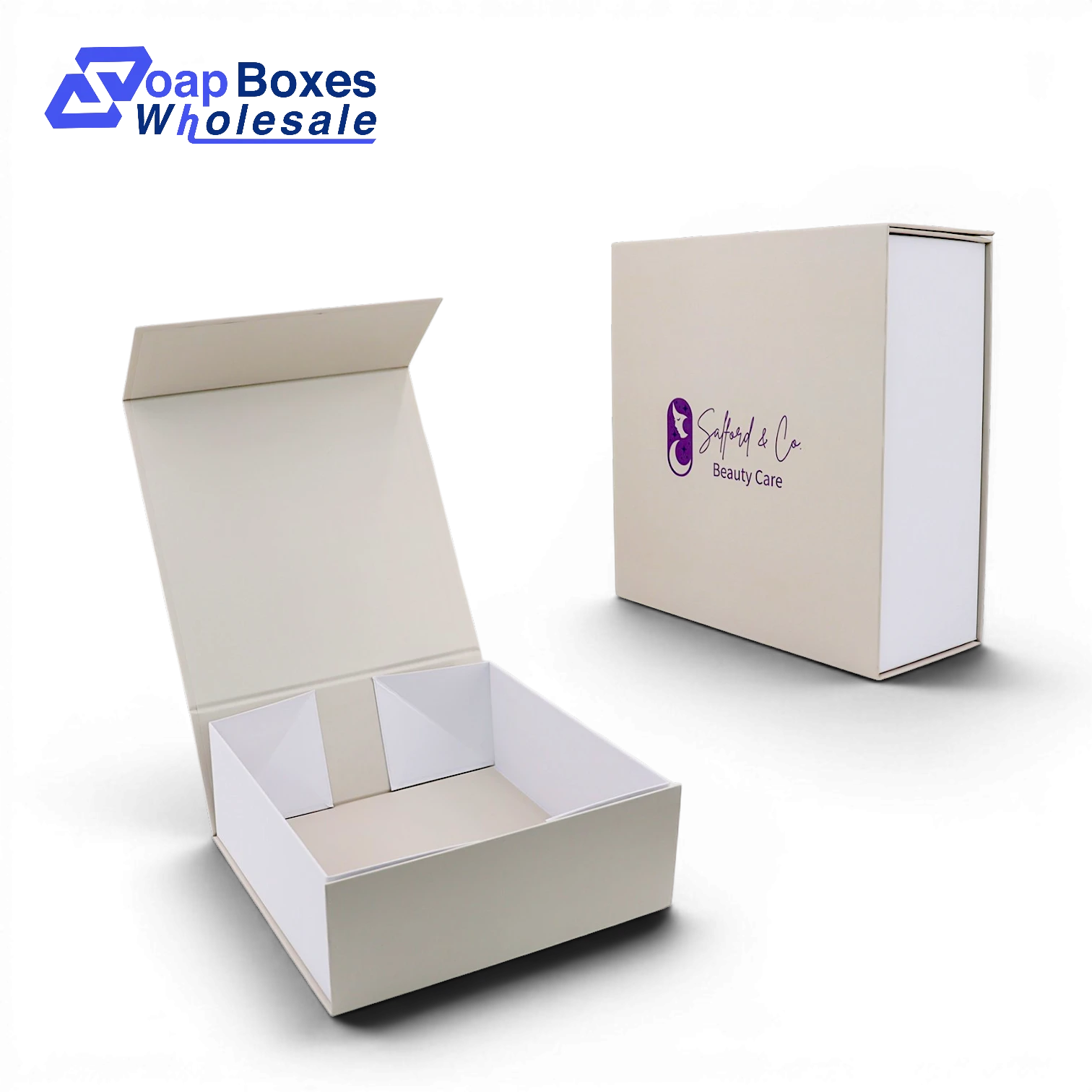 White Flip Soap Box