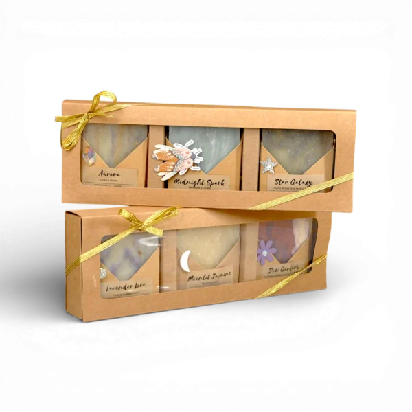 Brown Kraft Soap Boxes Large