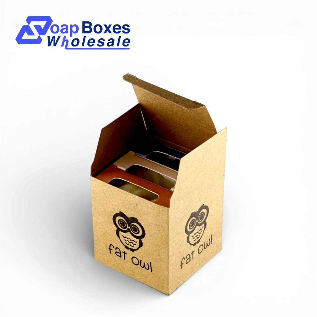 Brown Kraft Soap Boxes Large