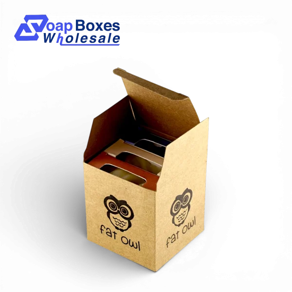 Brown Kraft Soap Boxes Large