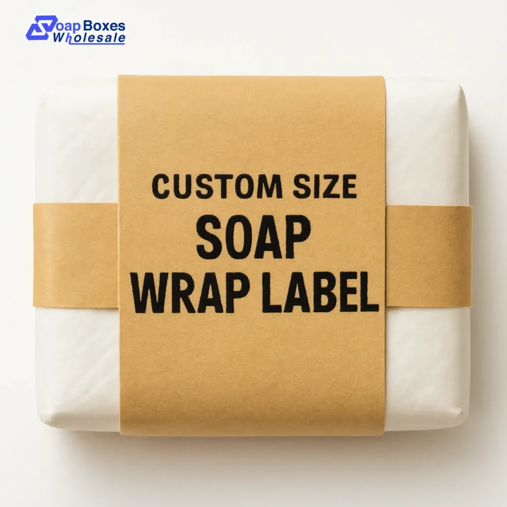 Custom Size Soap Wrap Label