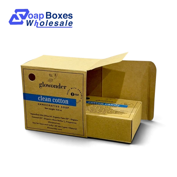 Die Cut Kraft Large Soap Boxes