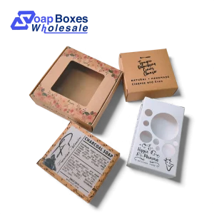 Die-Cut Window Kraft Soap Box