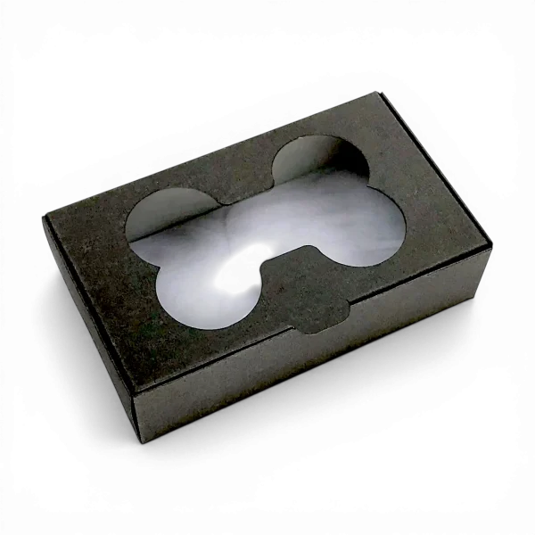 Dog Soap Boxes with bone shape window