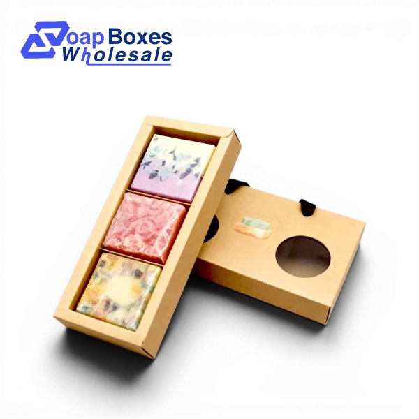 Eco-Friendly Kraft Gift Soap Box