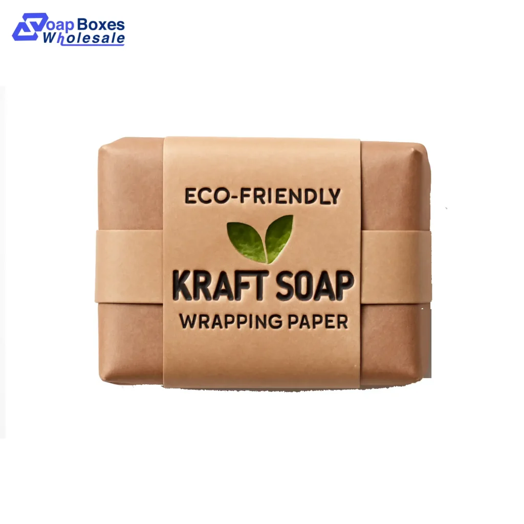 Eco-Friendly Kraft Soap Wrapping Paper