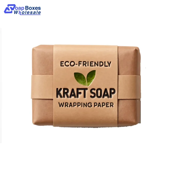 Eco-Friendly Kraft Soap Wrapping Paper