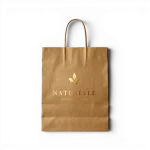 Foil Stamped Logo Soap Paper Bag