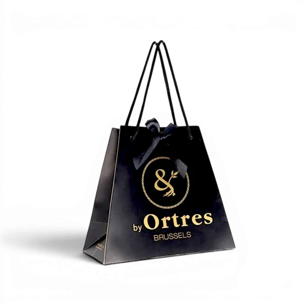 Foil Stamped Logo Soap Paper Bag