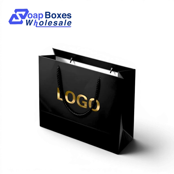 Foil Stamped Logo Soap Paper Bag