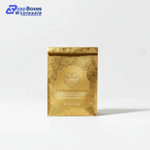 Foil Stamped Logo Soap Paper Bag