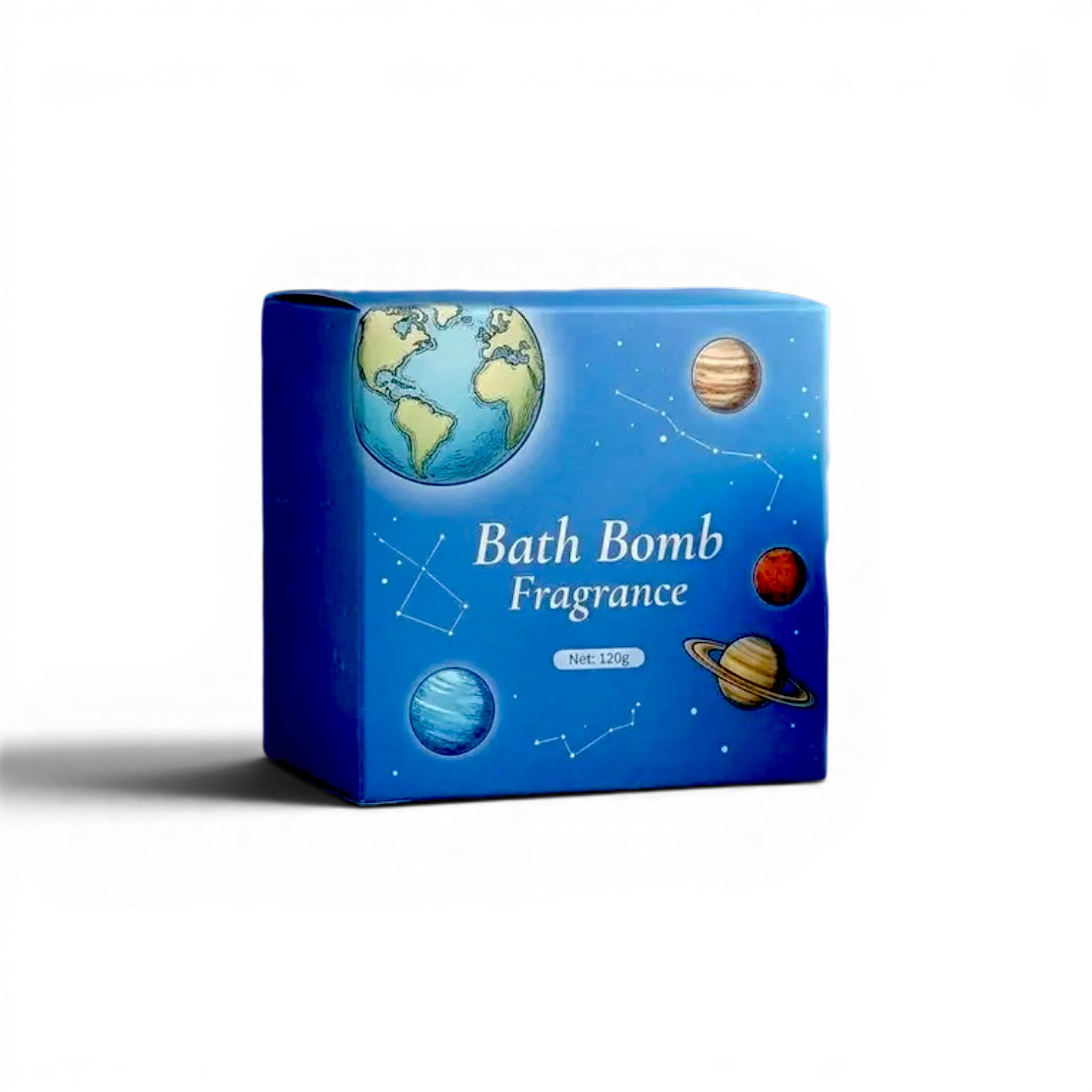 Galaxy Print Bath Bomb Boxes