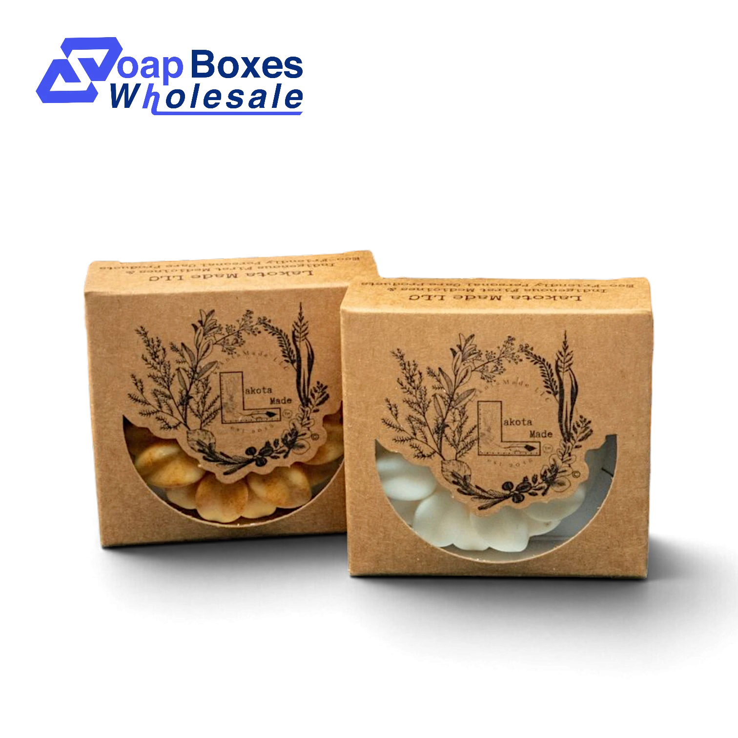 Kraft Round Soap Box