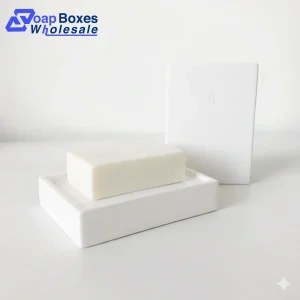 Minimalist White Luxury Soap Box