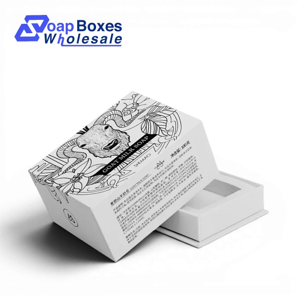 Minimalist White Luxury Soap Box