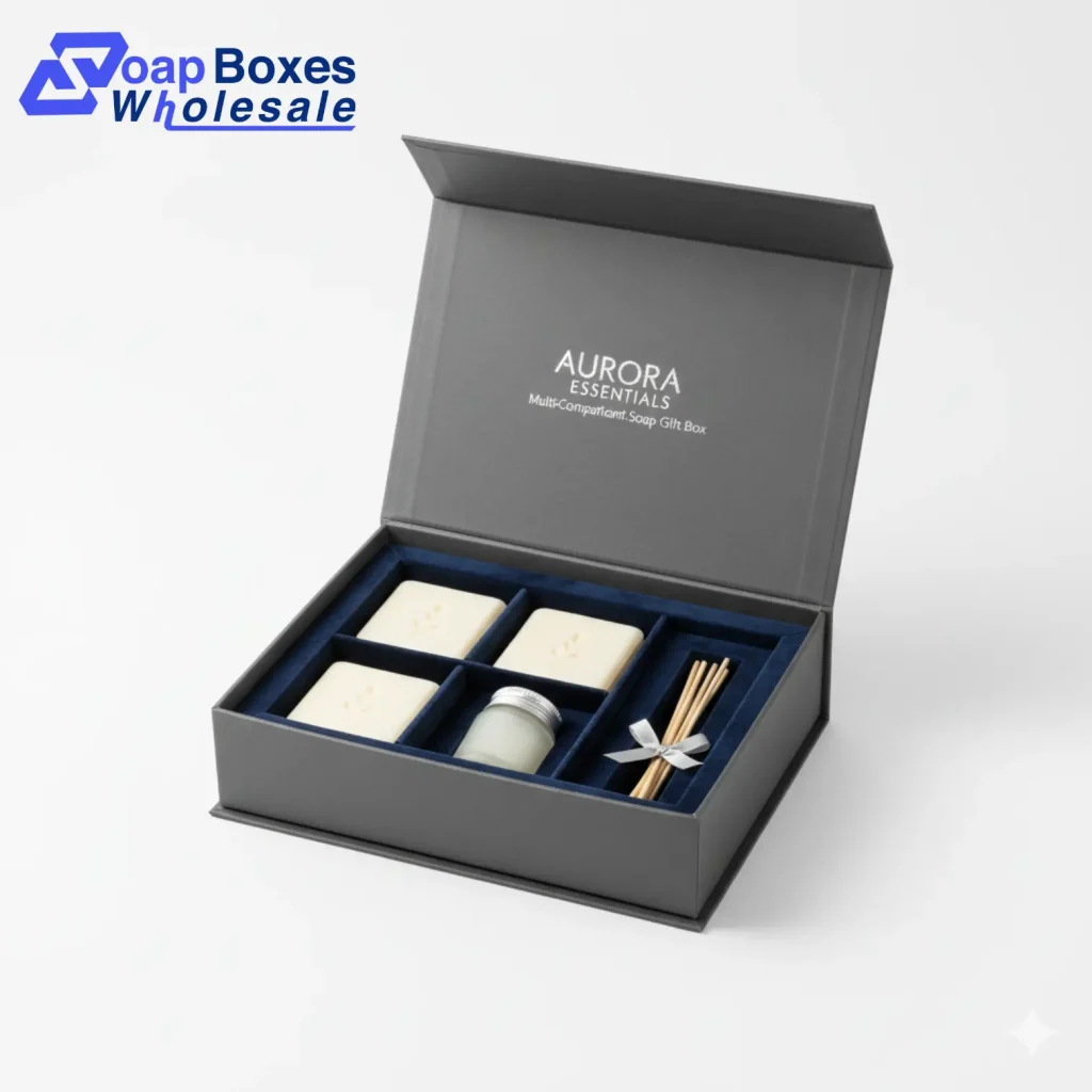 Multi-Compartment Soap Gift Box