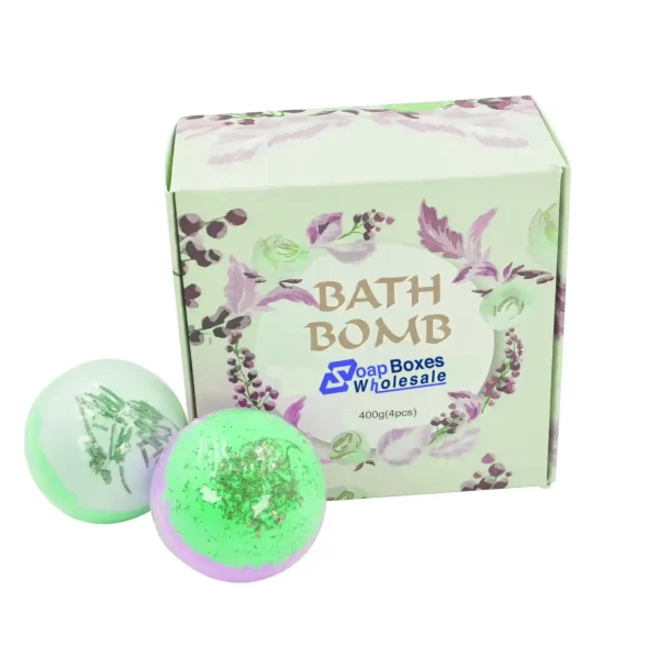 Rainbow Layer Bath Bomb Box