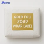 Gold Foil Soap Wrap Label