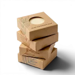 Paperboard Soap Boxes with Window