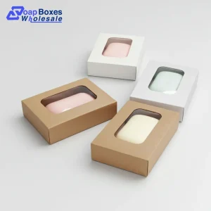 Paperboard Soap Boxes with Window